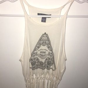 Fringe Crop Top